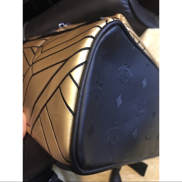 MCM Metallic Bionic Series Backpack